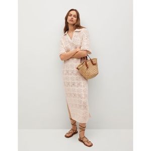 NWT Mango Crochet Dress